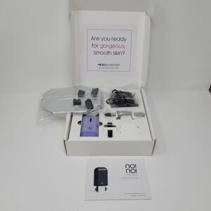 No!No! MICRO On The Go Hair Removal Device Lilac Kit NEW Accessories Included